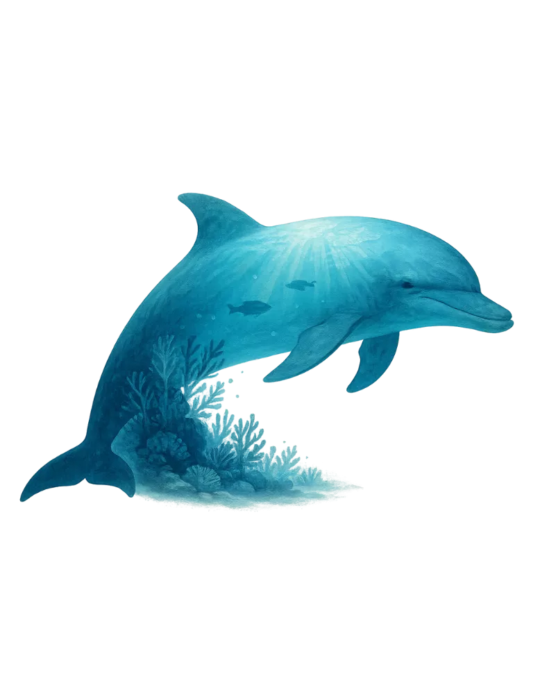 Delfin Unterwelt